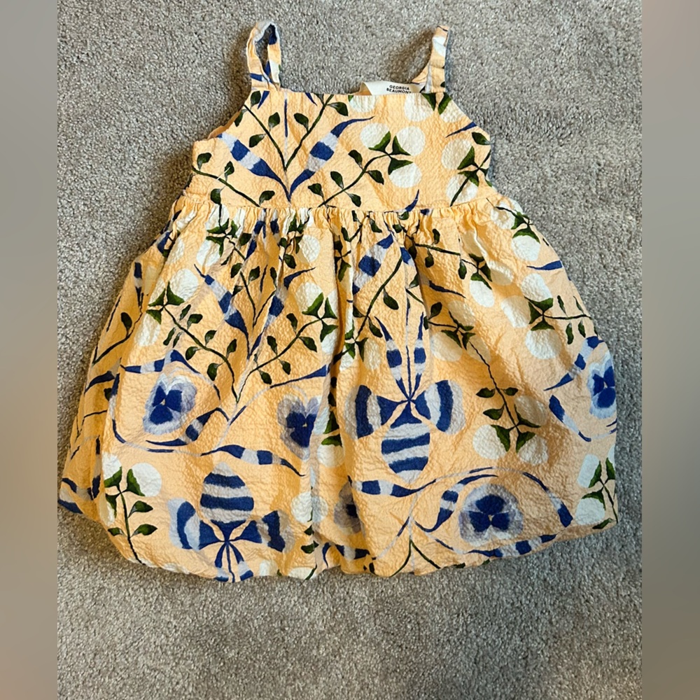 H&M x Georgia Beaumont Seersucker Dress - 12 months - Picture 4 of 7